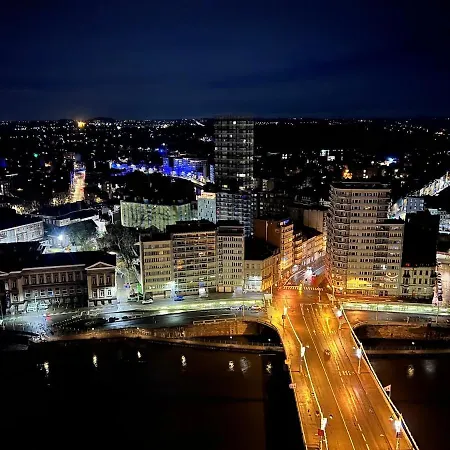 Appartement Casa Cielo-spectacular View-center-chic-spacious Luik